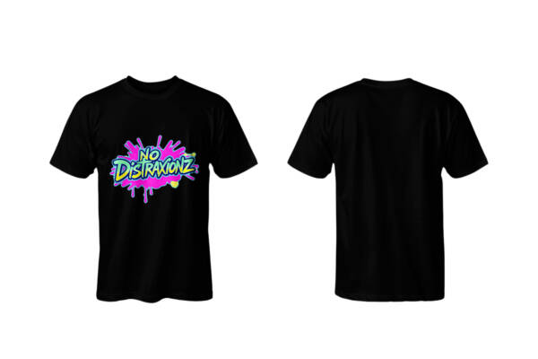 No Distraxionz Ladies T-Shirt by No Distraxionz - Image 2