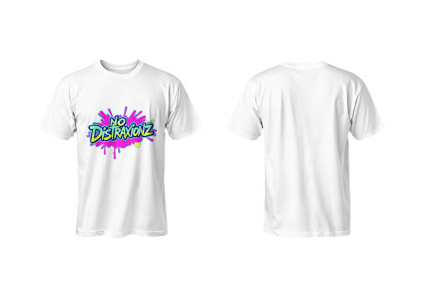 No Distraxionz Ladies T-Shirt by No Distraxionz - Image 3